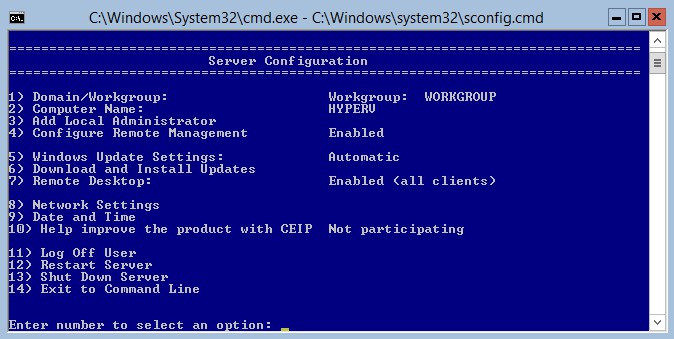    Hyper-v Server 2012 R2 -  2