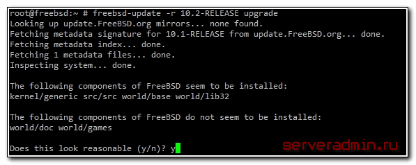 Обновление freebsd 10.1 до 10.2