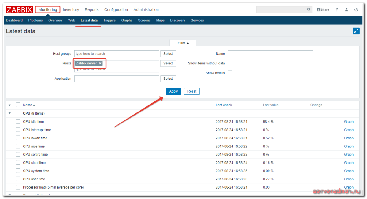 Zabbix 5 установка и настройка centos 7