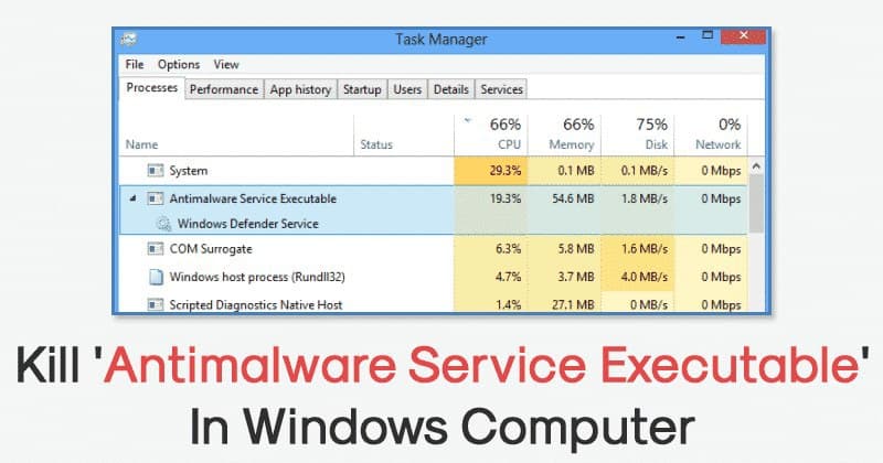 Antimalware Service Executable - Сообщество Microsoft