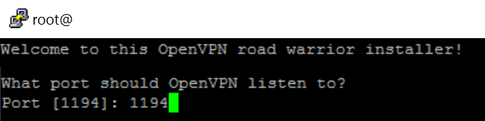 Установка OpenVPN на VDS сервер