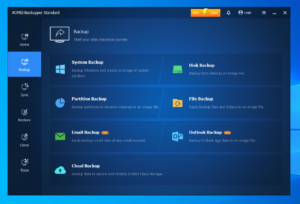 AOMEI Backupper Standard