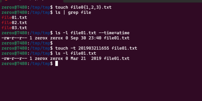 Touch файл. Команда touch. что делает команда touch в linux.